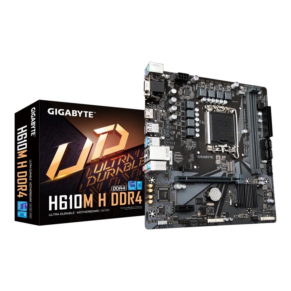 Motherboard Gigabyte H610 DDR4 Micro ATX S1700
